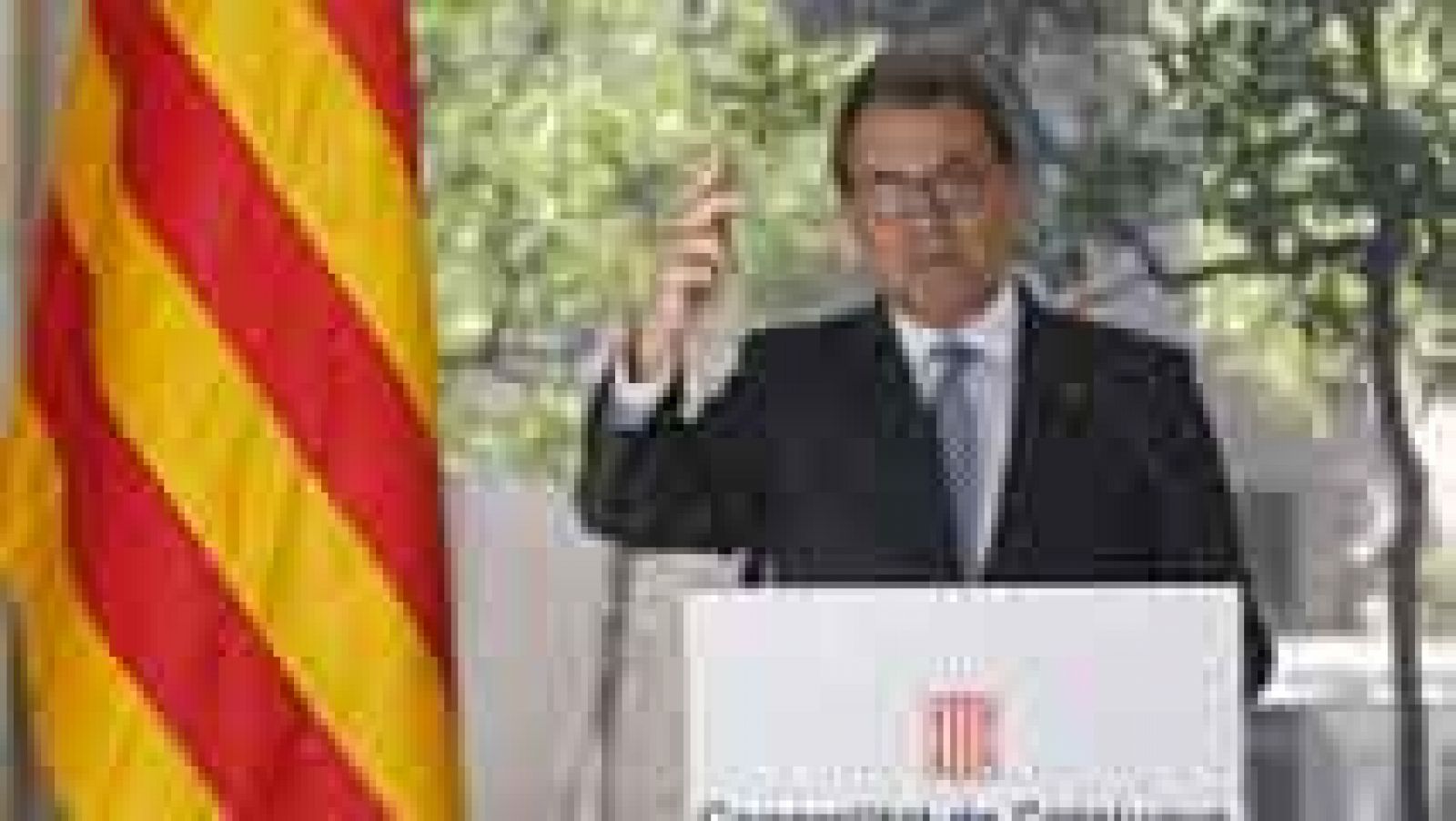 Telediario 1: Rajoy celebra el "no" escocés; para Mas, el proceso sigue | RTVE Play