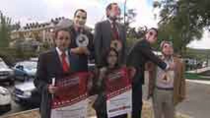 Telediario 1 - Movilizaciones en contra y a favor del aborto