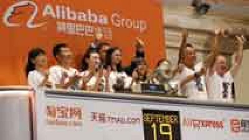 Alibaba debuta en Wall Street valorada en 168.000 millones de dólares