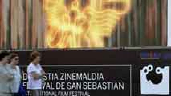Telediario 1 - El cine se convierte en protagonista en San Sebastián