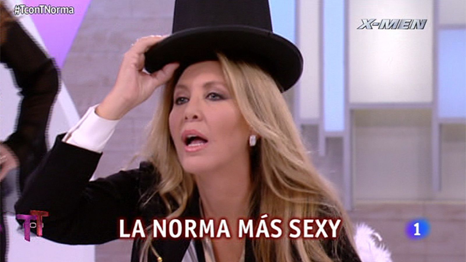 T con T- Norma Duval nos enseña unos movimientos de cabaret