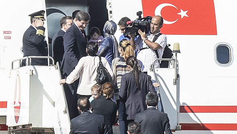 Liberados los 49 turcos secuestrados en junio por los yihadistas en Irak