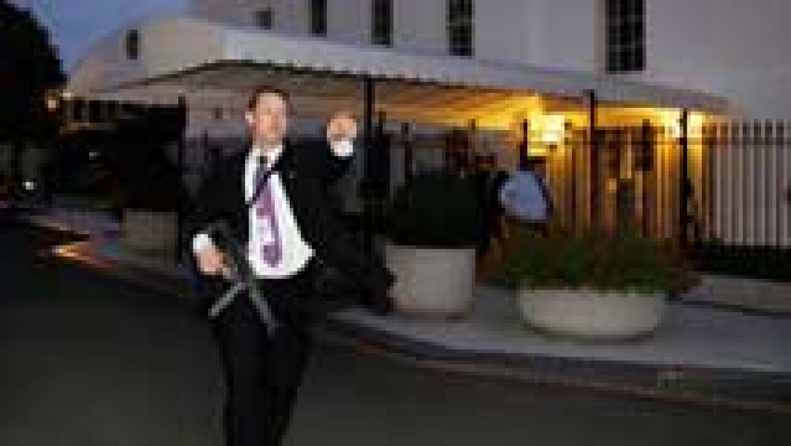 Desalojo del ala Oeste de la Casa Blanca en Washington