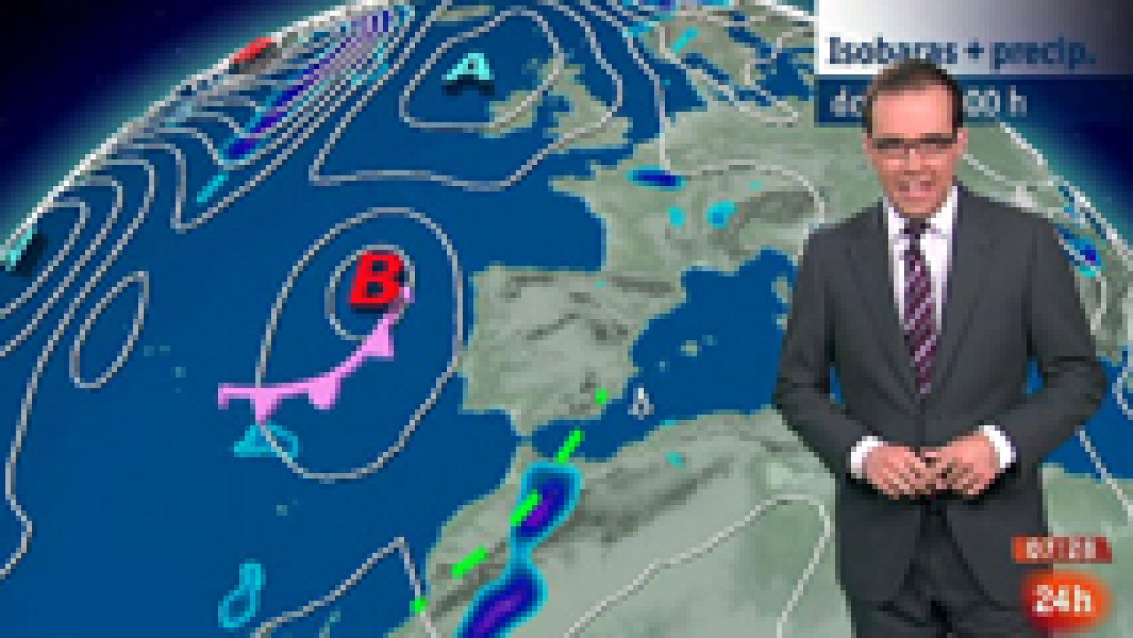 El tiempo: Bajan las temperaturas en el Cantábrico, Pirineos y extremo sureste | RTVE Play