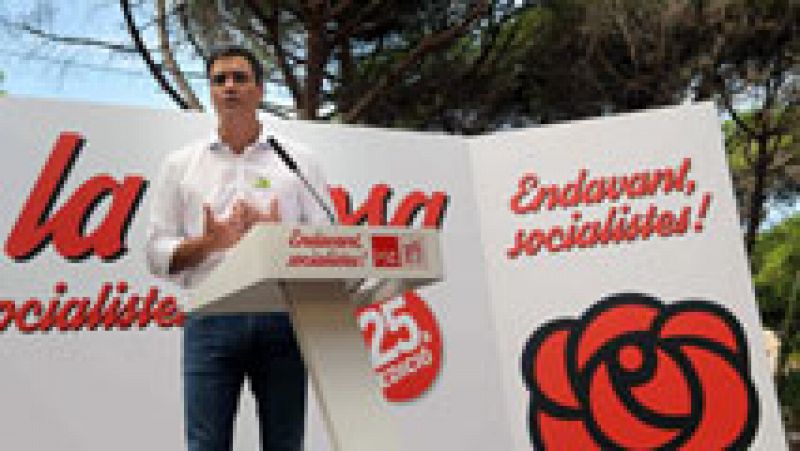 El líder del PSOE ha calificado a Artur Mas de "insensato" 