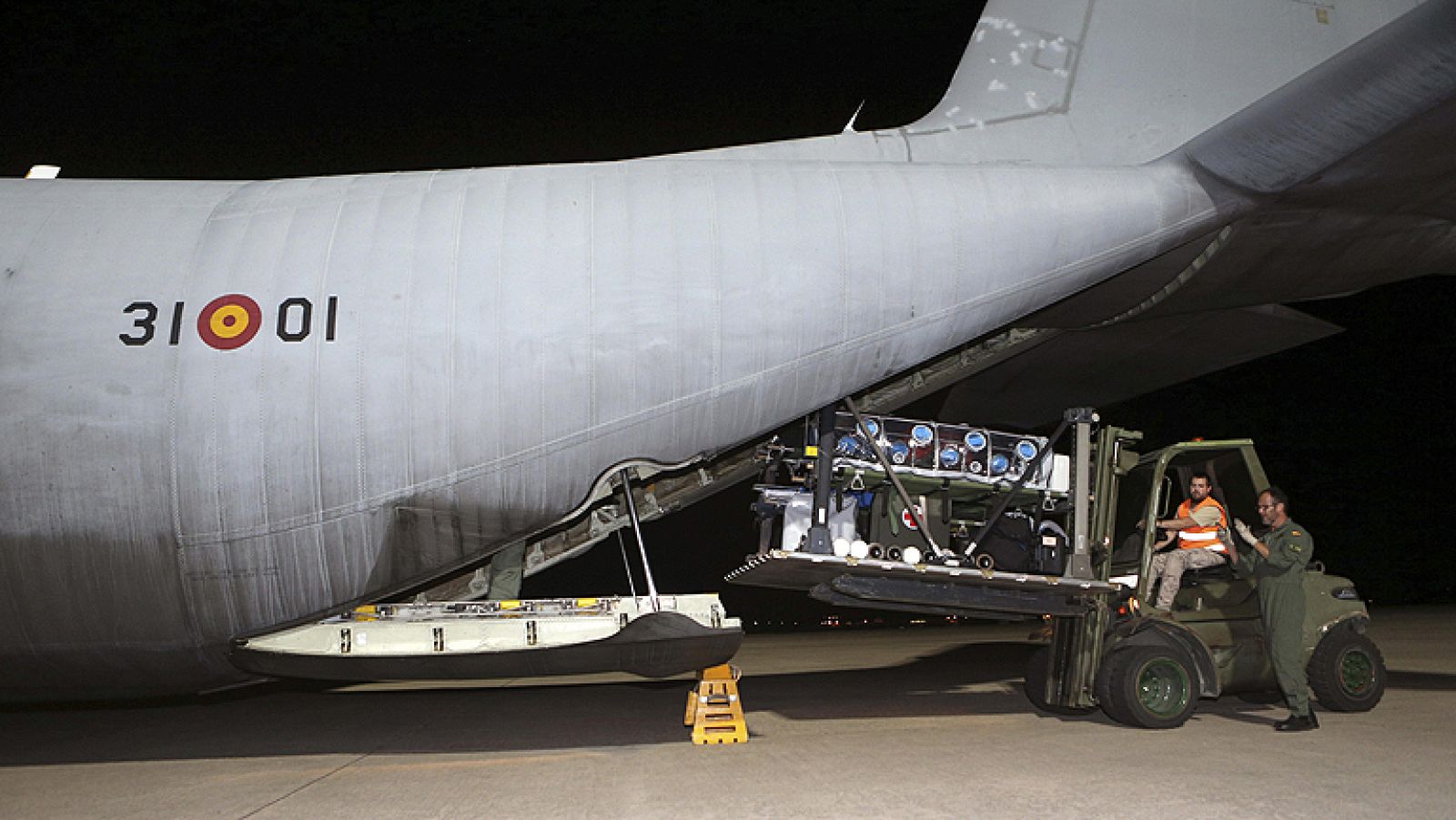 El avión que traslada a Manuel García a Madrid ha salido ya de Sierra Leona