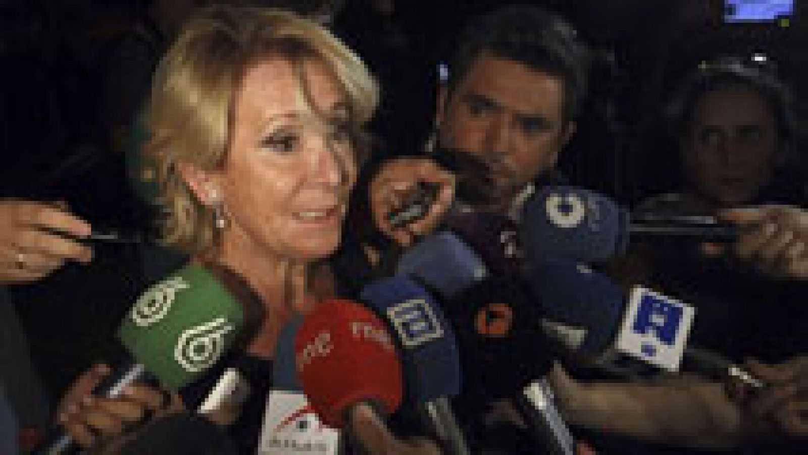 Telediario 1: Aguirre declara como imputada por su incidente de tráfico | RTVE Play