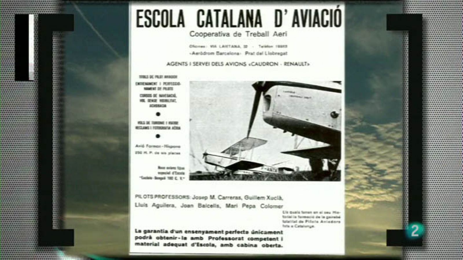 Moments - La història de l'aviació a Catalunya