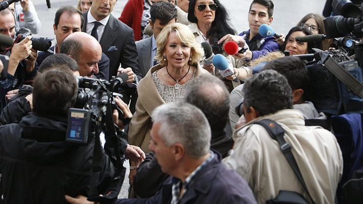 Informativo 24h - Aguirre, "encantada" de explicarse ante el juez