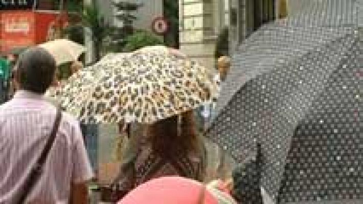 Lluvias en todo el país para despedir el verano