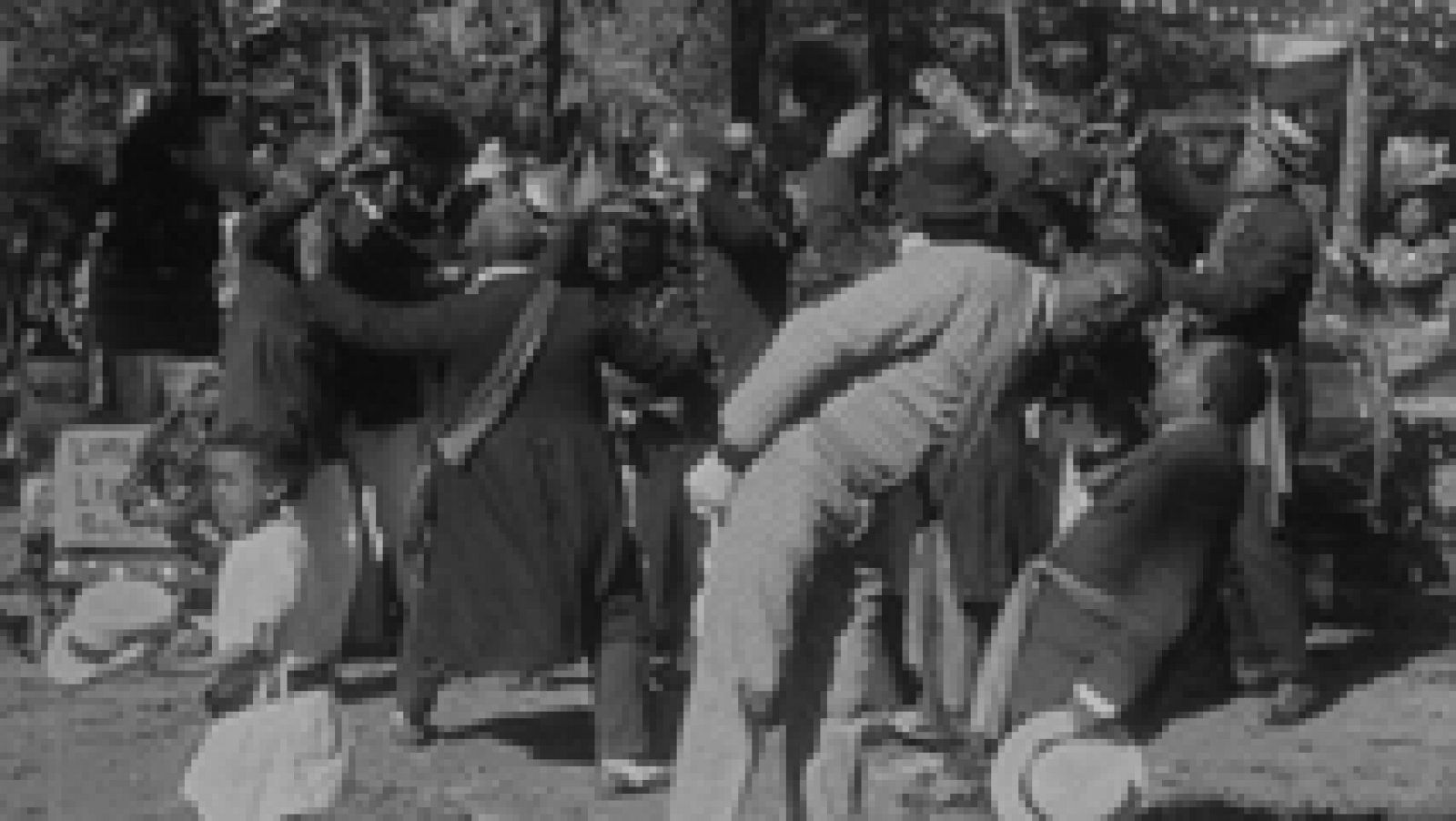 Sin programa: "Loop a footrace", secuencia rodada en 1913 por la Biograph Studio | RTVE Play