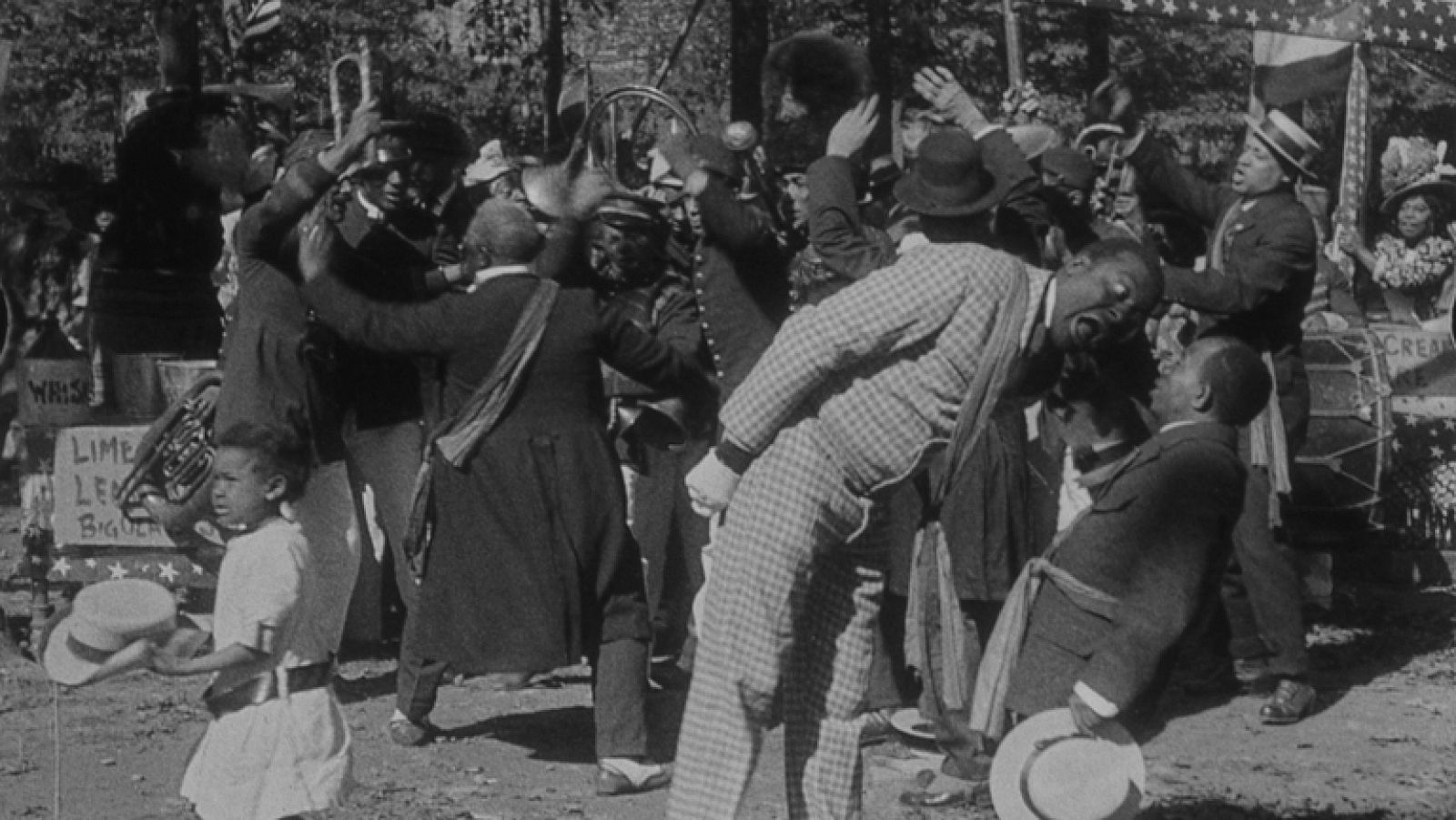 "Loop a footrace", secuencia rodada en 1913 por la Biograph Studio