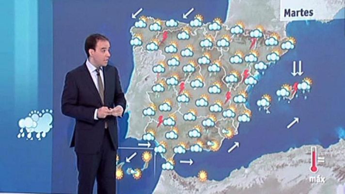 El tiempo - Fuertes lluvias en Baleares en el primer día del otoño