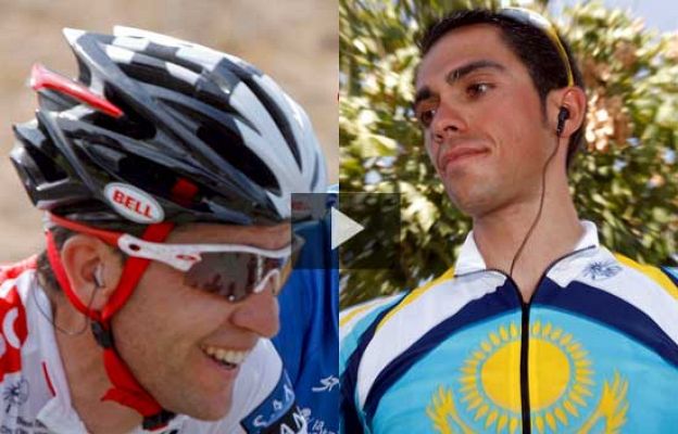 Vuelta ciclista a España - Contador y Sastre, en TVE (II)