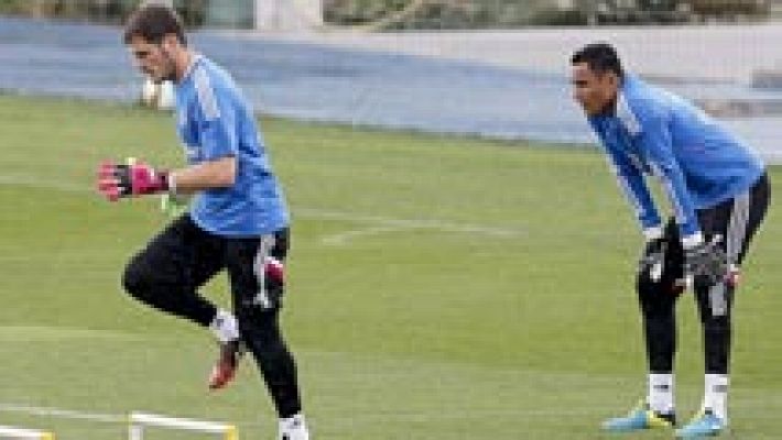 Telediario 1 - Las rotaciones llegan a la portería del Madrid