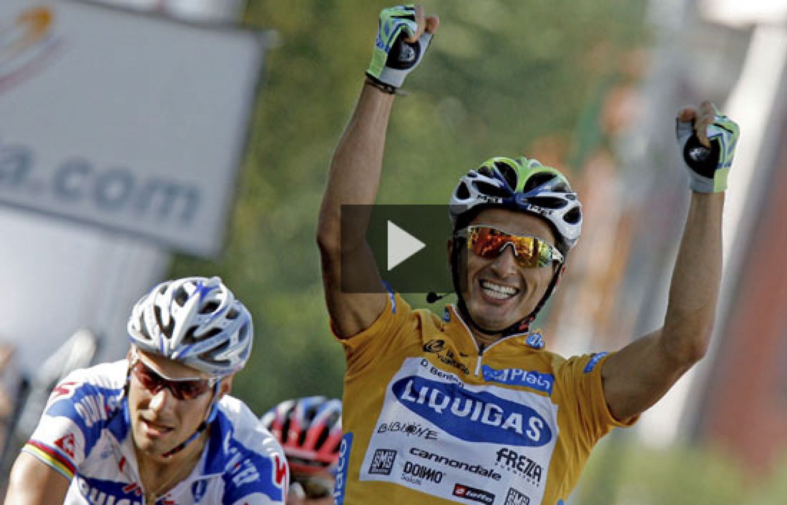 Daniele Bennati gana una cuarta etapa accidentada - Vuelta ciclista a España | Ver