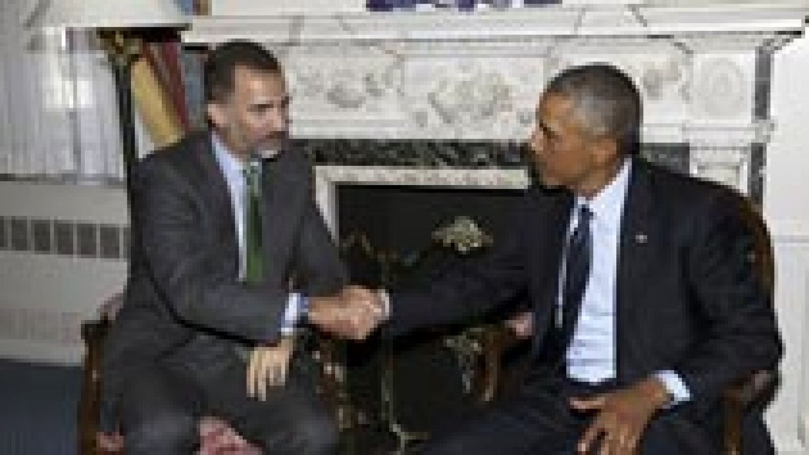 El rey y Obama constatan "buena sintonía" y "excelentes relaciones"