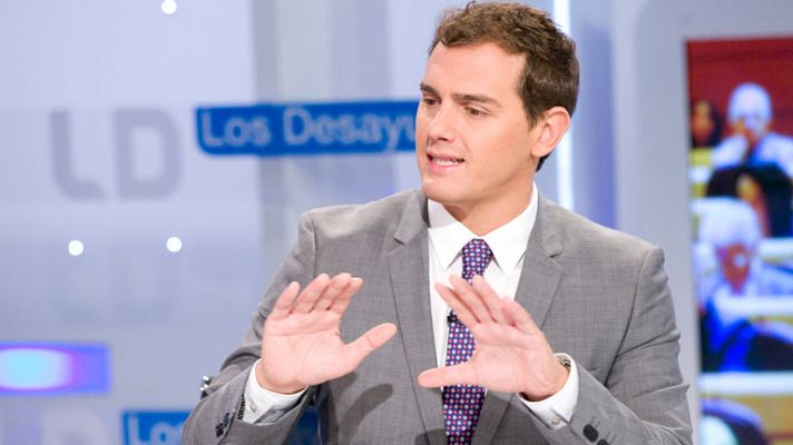 Entrevista a Albert Rivera en Los Desayunos