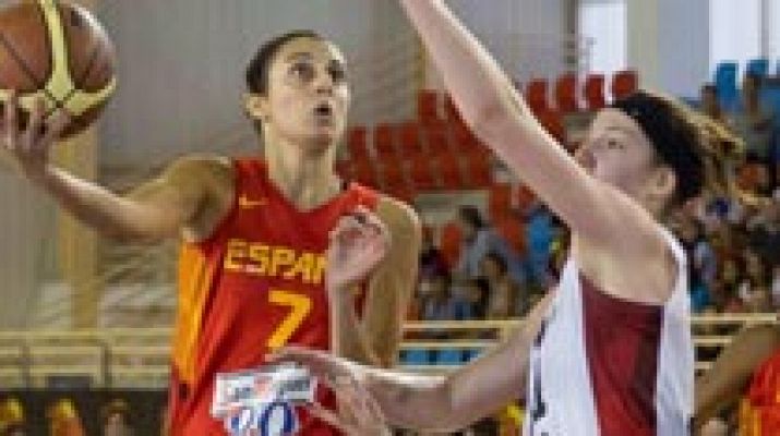Telediario 1 - Llega el gran momento de la selección femenina de baloncesto