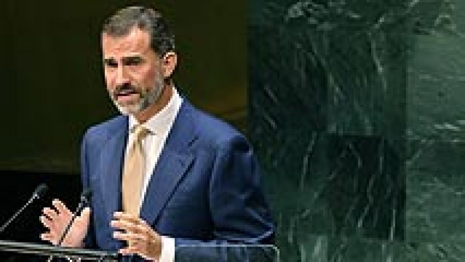 Telediario 1: Felipe VI ofrece su discurso ante la ONU | RTVE Play