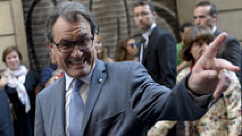Artur Mas firmará el decreto de convocatoria de la consulta este sábado