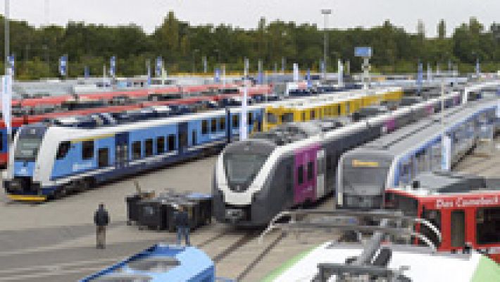Telediario 1 - Feria de trenes InnoTrans