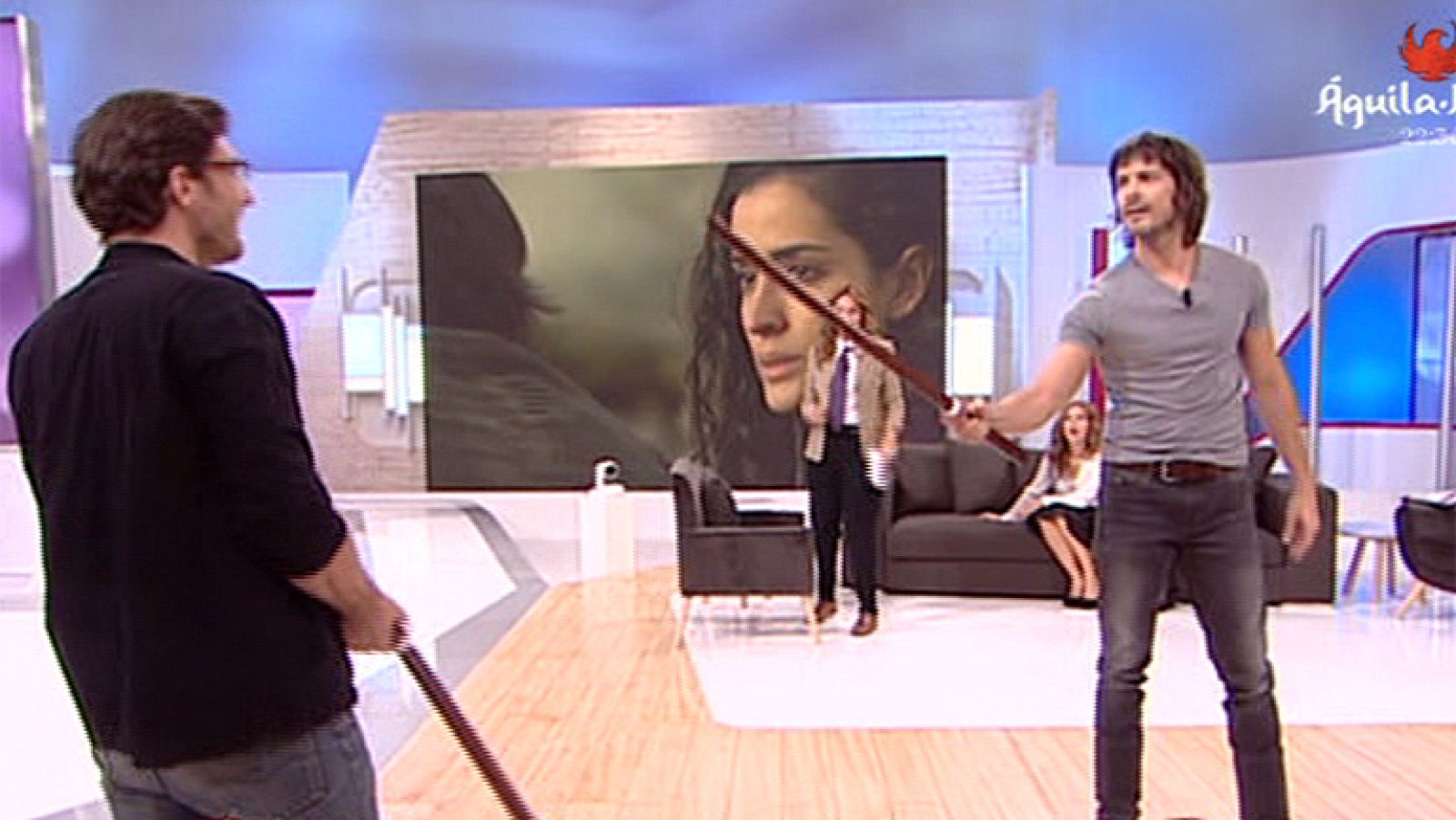 T con T - Águila Roja en acción en 'T con T'