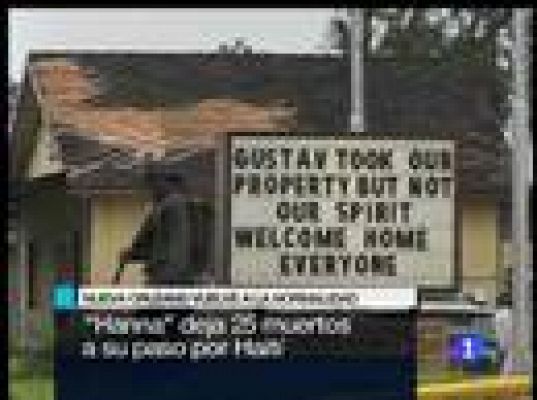 Telediario 1 - Telediario en 4' - 03/09/08