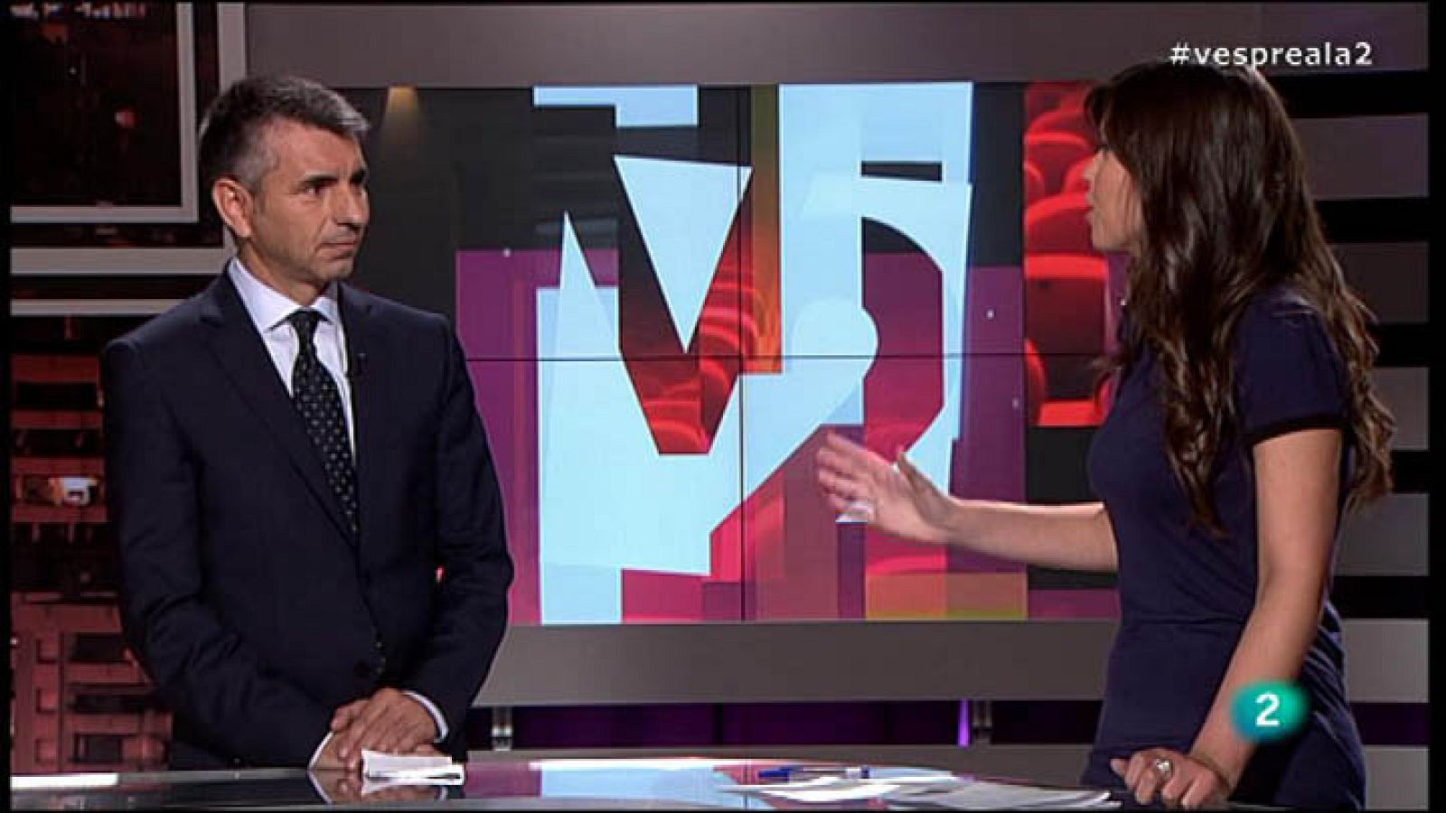 Vespre a La 2 - Entrevista a Ferran Font, operador de borsa