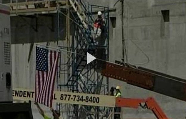  - Primera piedra del memorial del 11S