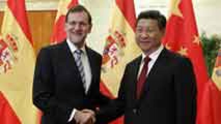 Telediario 1 - China y España celebran sus buenas relaciones bilaterales