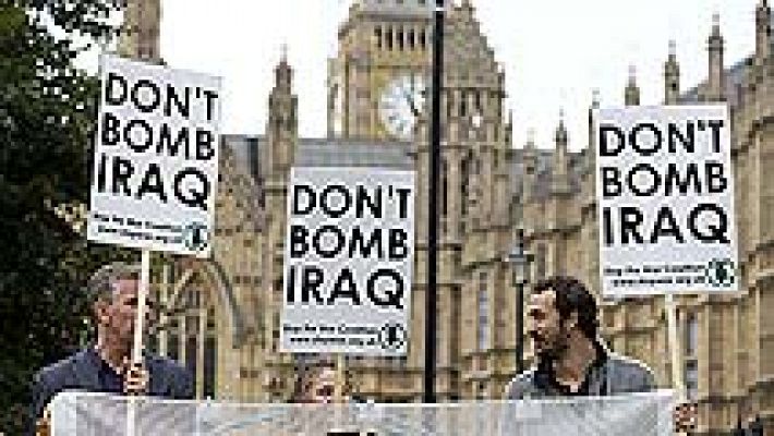 El Parlamento británico aprueba los bombardeos al EI