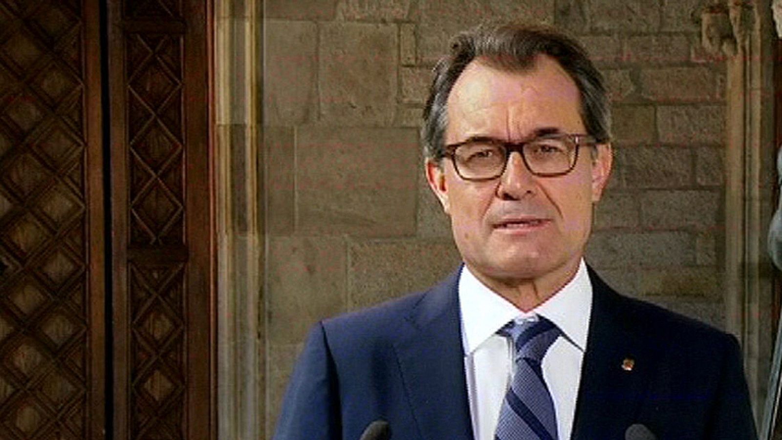 Comparecencia íntegra de Artur Mas tras la convocatoria del 9-N