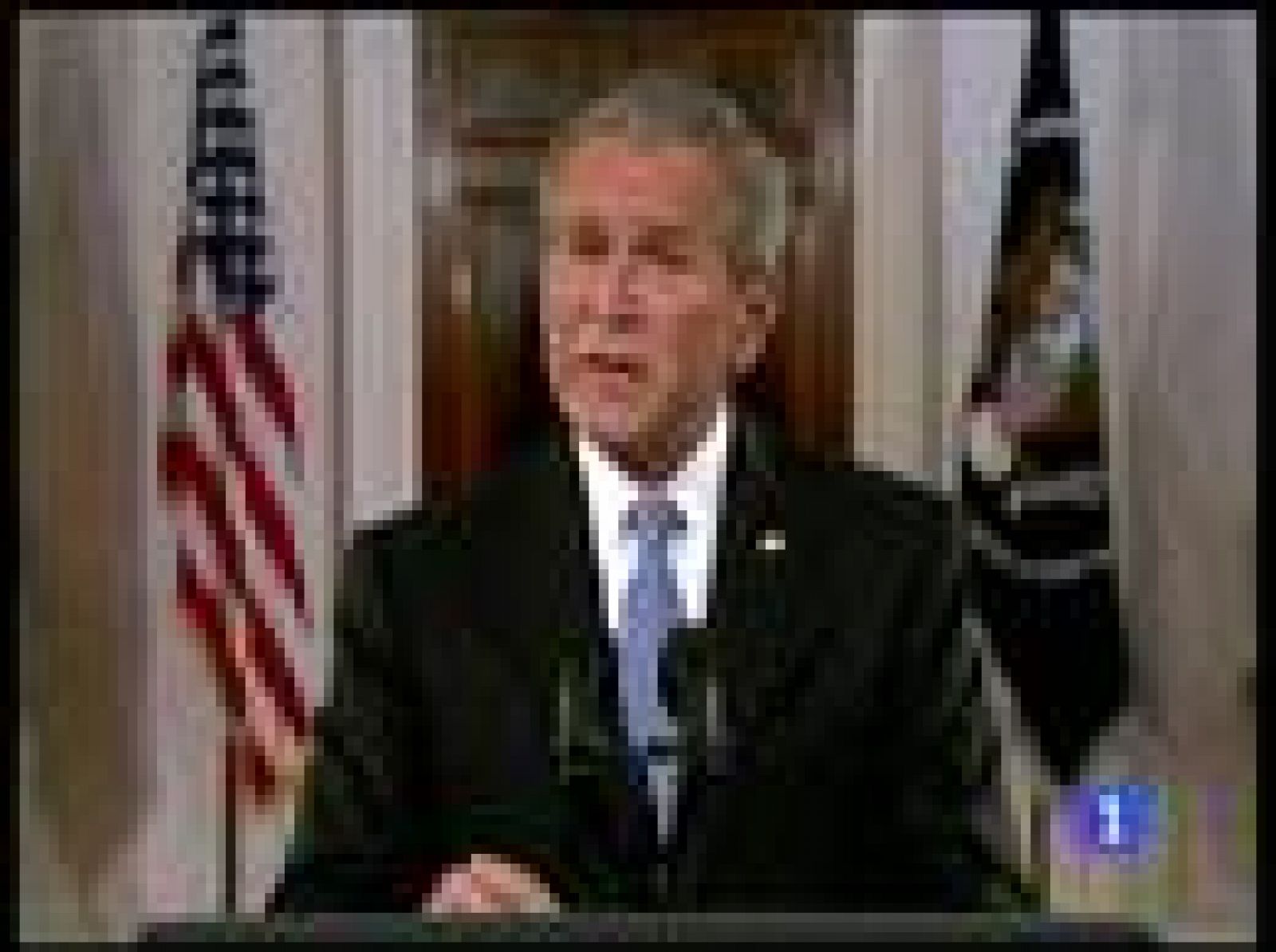 Sin programa: Bush por videoconferencia | RTVE Play