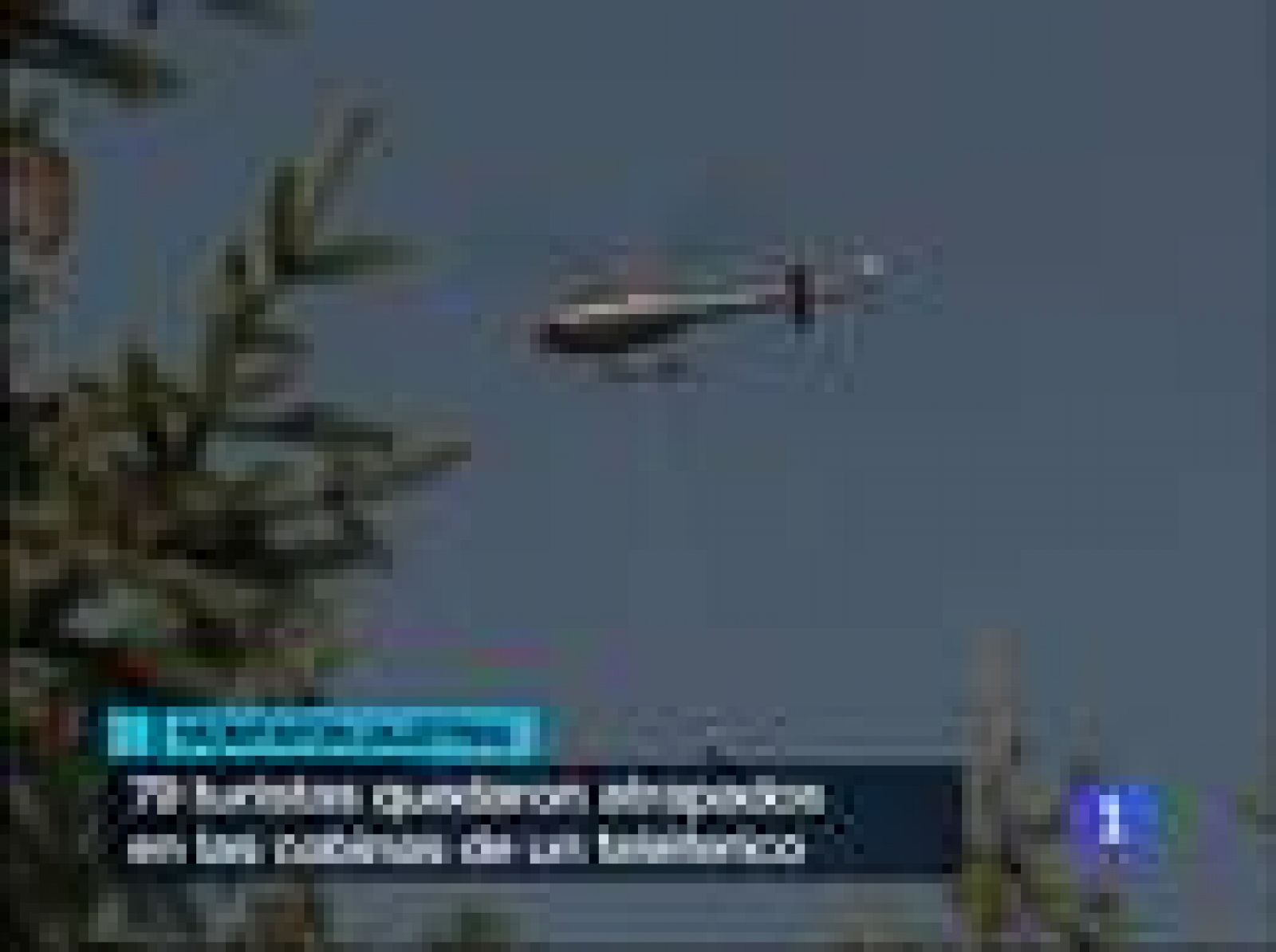 Atrapados durante más de dos horas en un teleférico | Ver