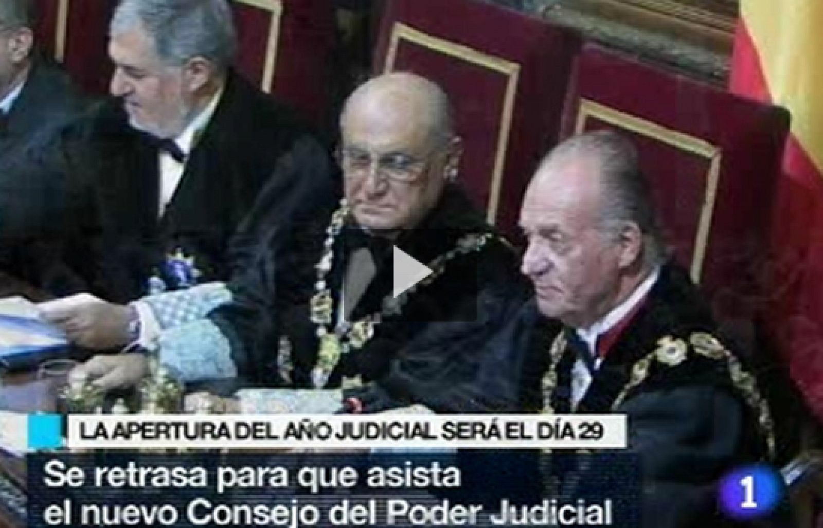Se retrasa la apertura del año judicial por la renovación del Consejo del Poder Judicial | Ver