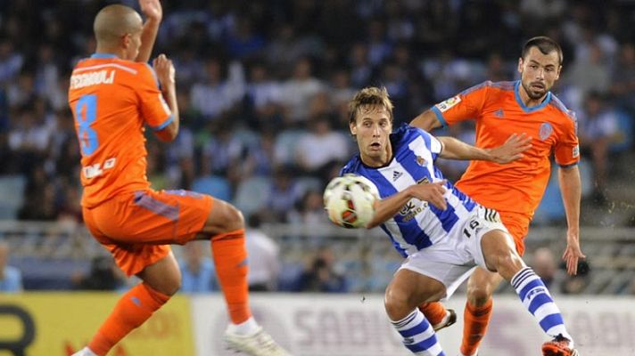 Fútbol - Real Sociedad 1 - Valencia 1