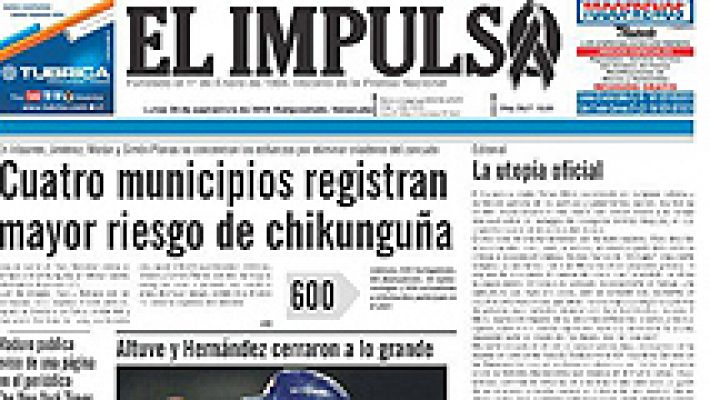 Telediario 1 - El periódico más antiguo de Venezuela deja de circular temporalmente por falta de papel