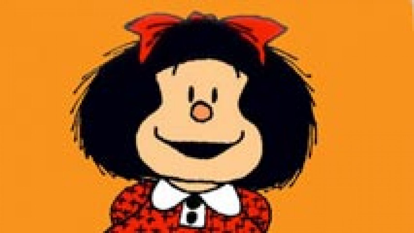 Telediario 1: Quino celebra el 50 cumpleaños de Mafalda | RTVE Play
