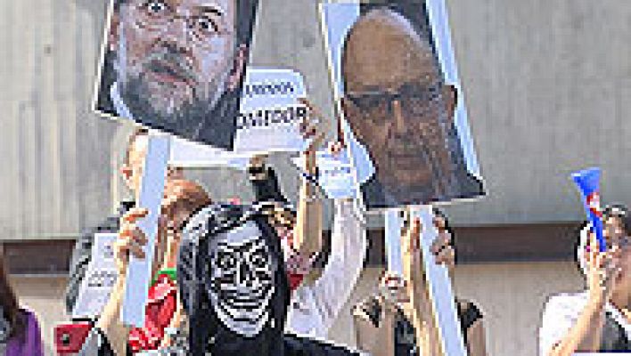 Informativo 24h - Paros parciales de los trabajadores de RTVE por una "financiación suficiente y estable"