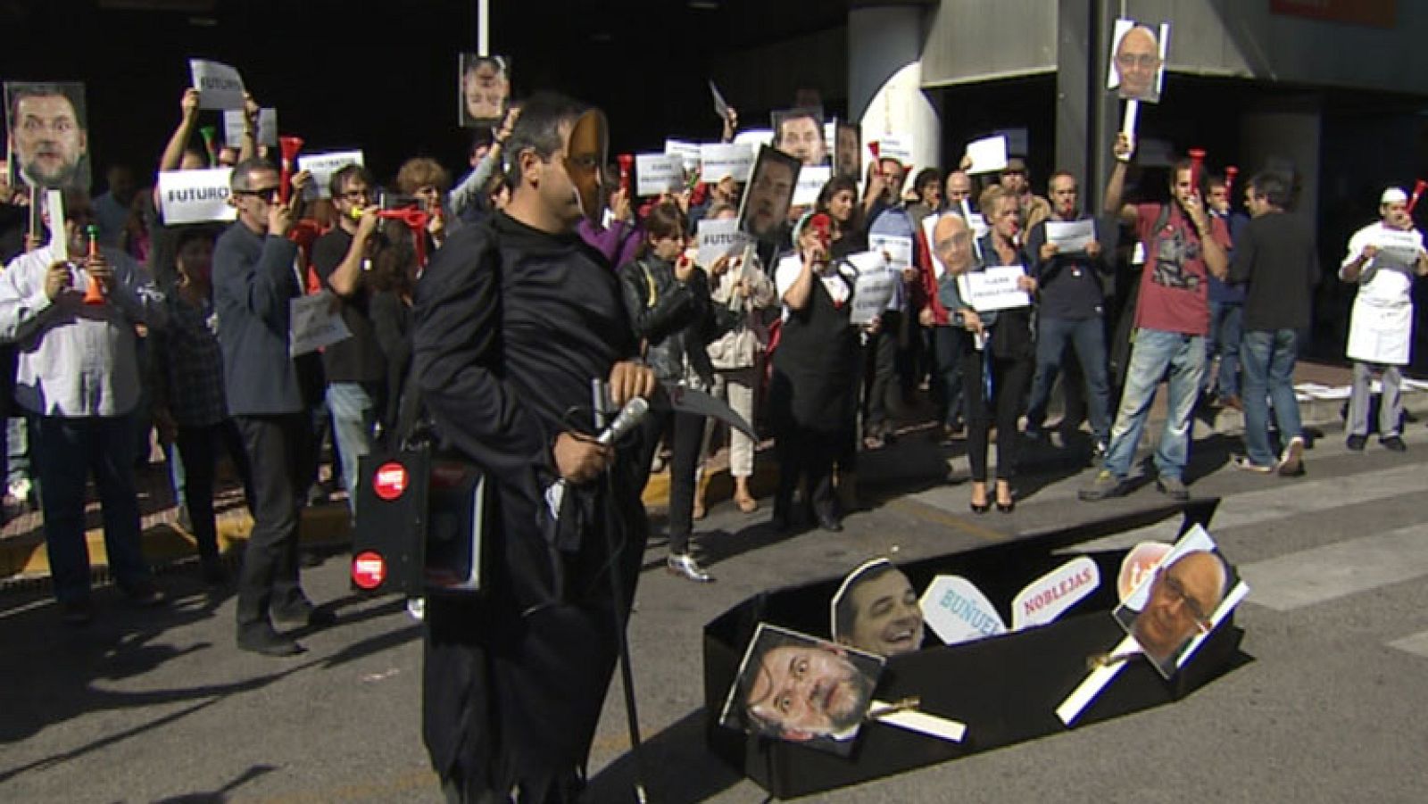 Los paros parciales de los trabajadores en RTVE afectan a la programación