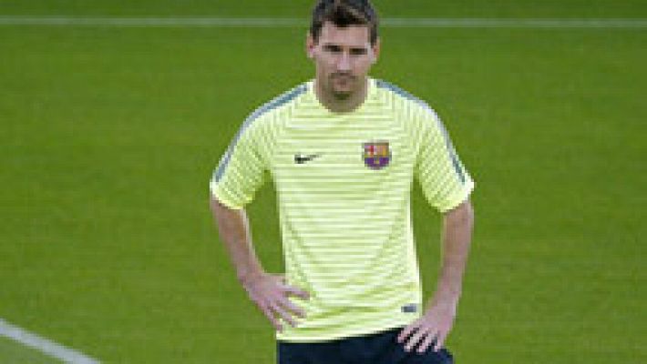 Telediario 1 - Messi espera a Suárez
