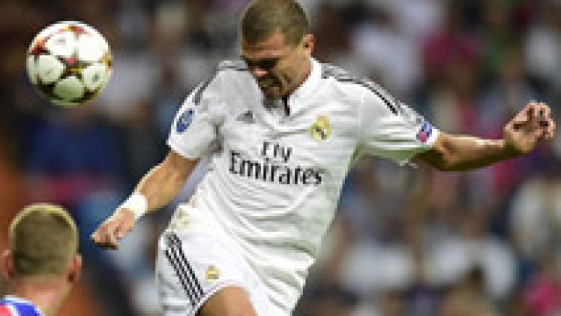 El portugués Pepe ha entrado en la lista del Real Madrid para jugar contra el Ludogorets, de la que se ha caído su compatriota Coentrao.