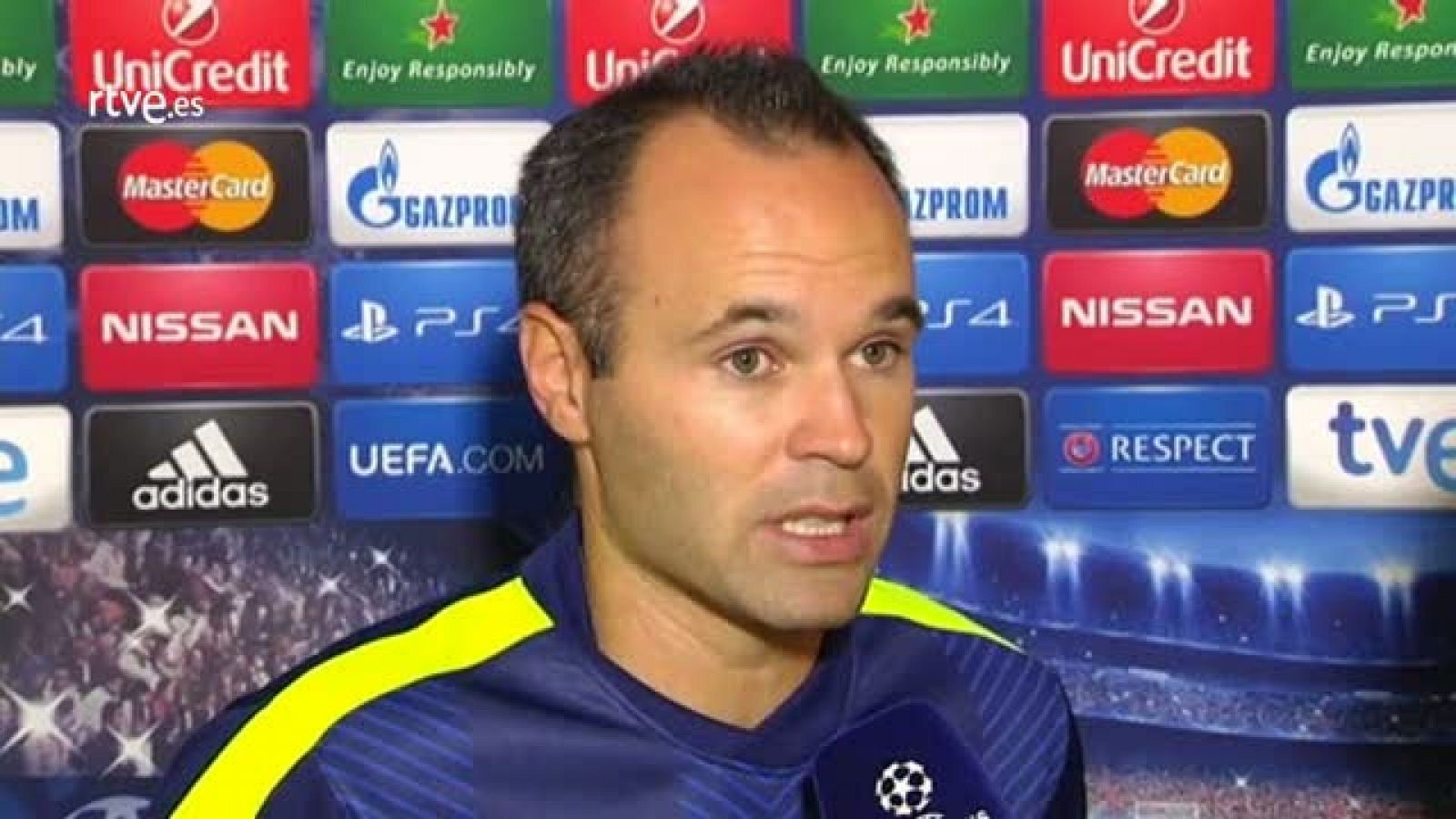 Sin programa: Iniesta: "El PSG ha sido muy efectivo y nos ha penalizado" | RTVE Play