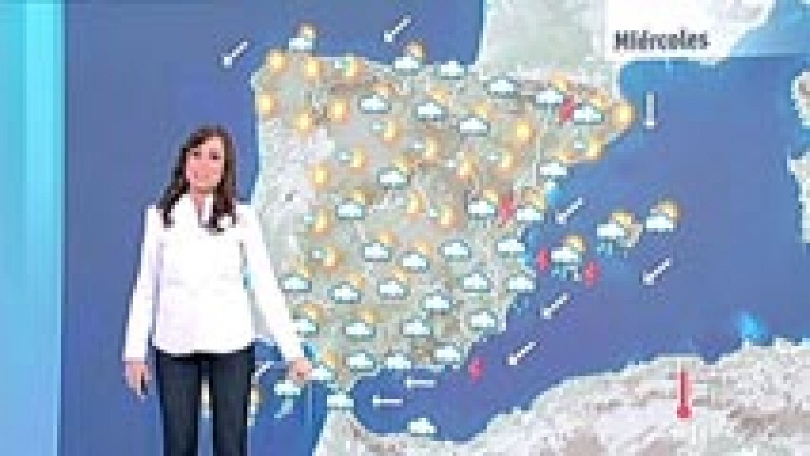 El tiempo: Inestabilidad en el sudeste y temperaturas altas | RTVE Play