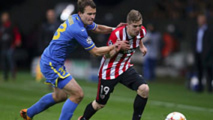 El Athletic se hunde en Bielorrusia