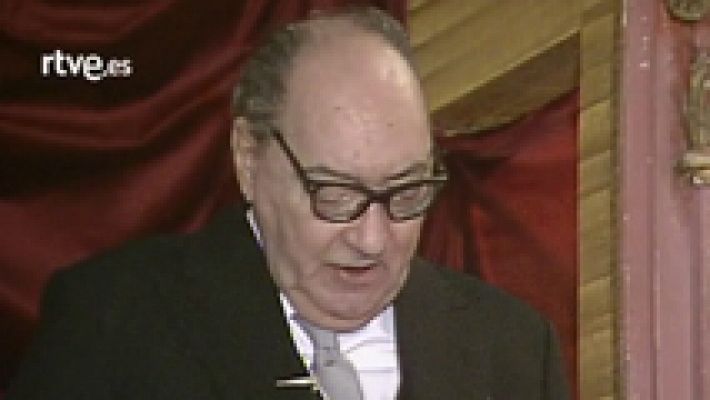 Premios Cervantes en el Archivo de RTVE - Discurso Juan Carlos Onetti, Premio Cervantes 1980
