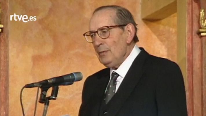 Premios Cervantes en el Archivo de RTVE - Discurso Miguel Delibes, Premio Cervantes 1993