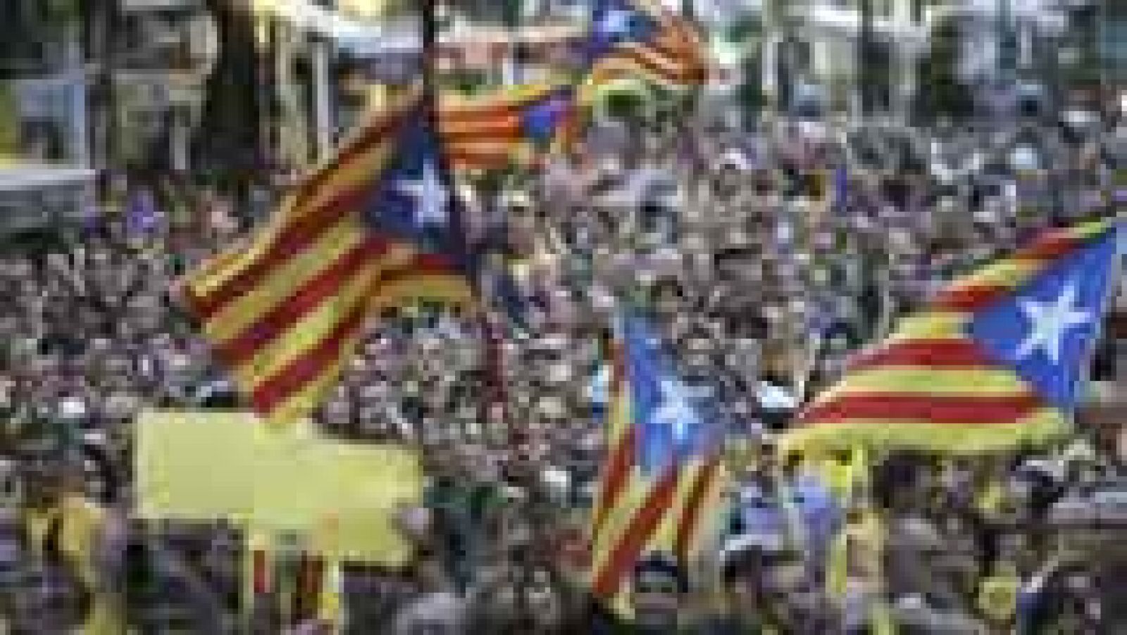 Telediario 1: Protestas en Cataluña | RTVE Play