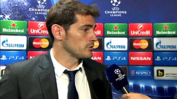 Champions League - Casillas: "En las jugadas a balón parado todos tenemos que asumir culpa"